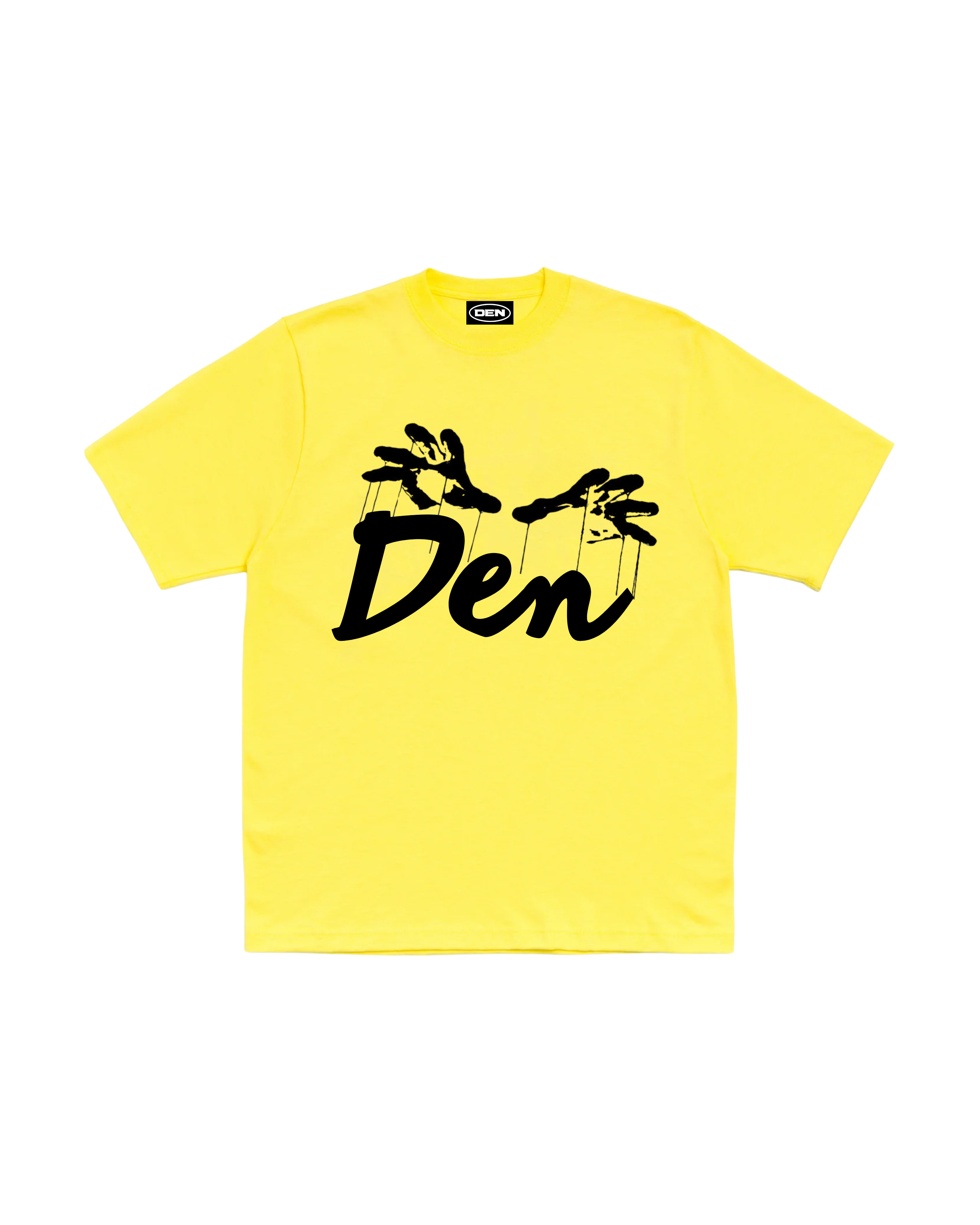 Yellow "Den" Puppet Tee