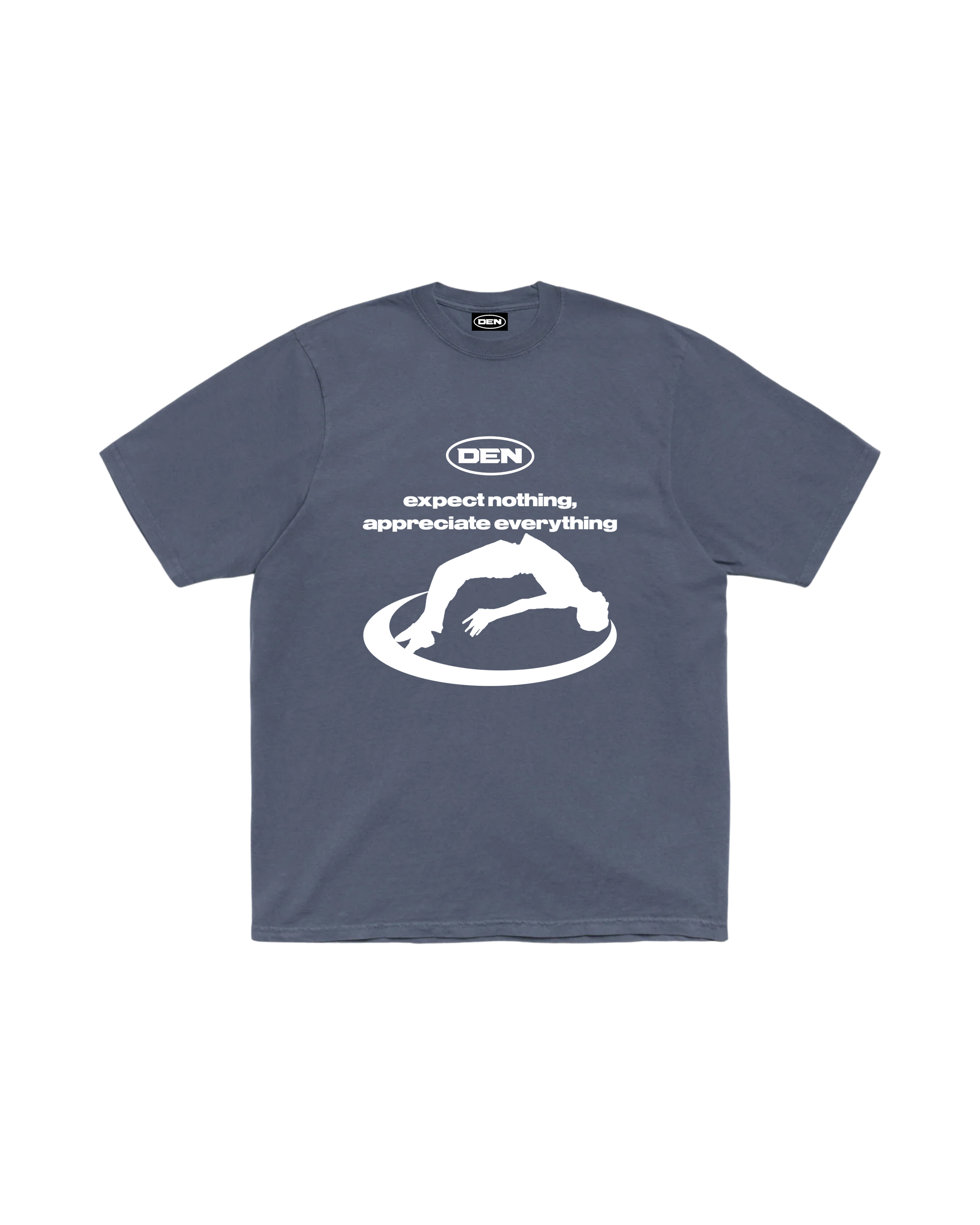Slate Blue "Appreciate Everything" Tee
