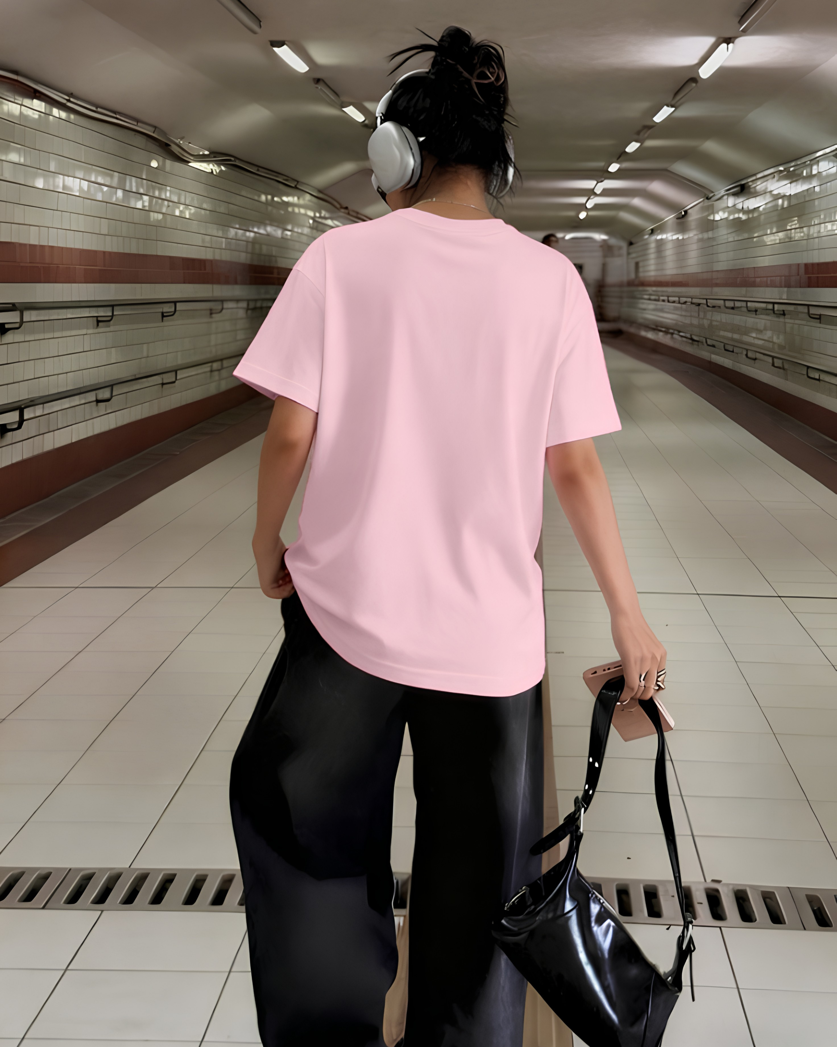 DEN "Hype Portrait" Oversized Tee