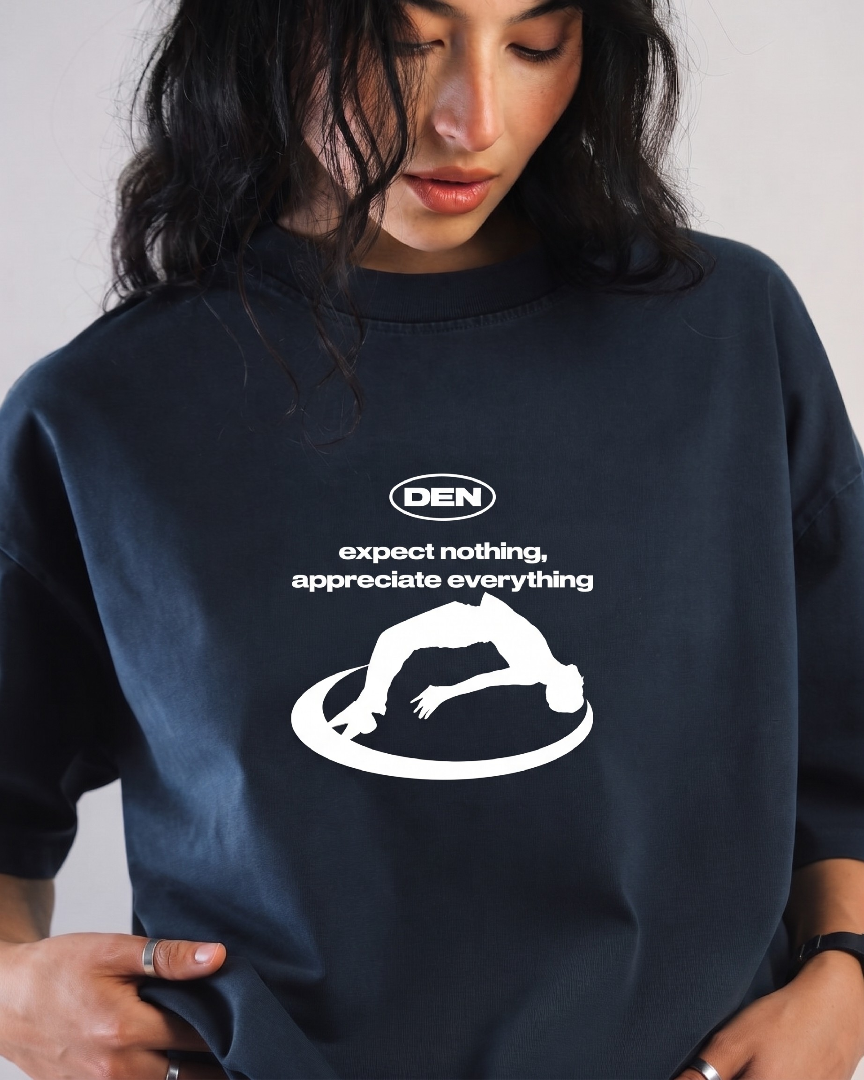 Slate Blue "Appreciate Everything" Tee