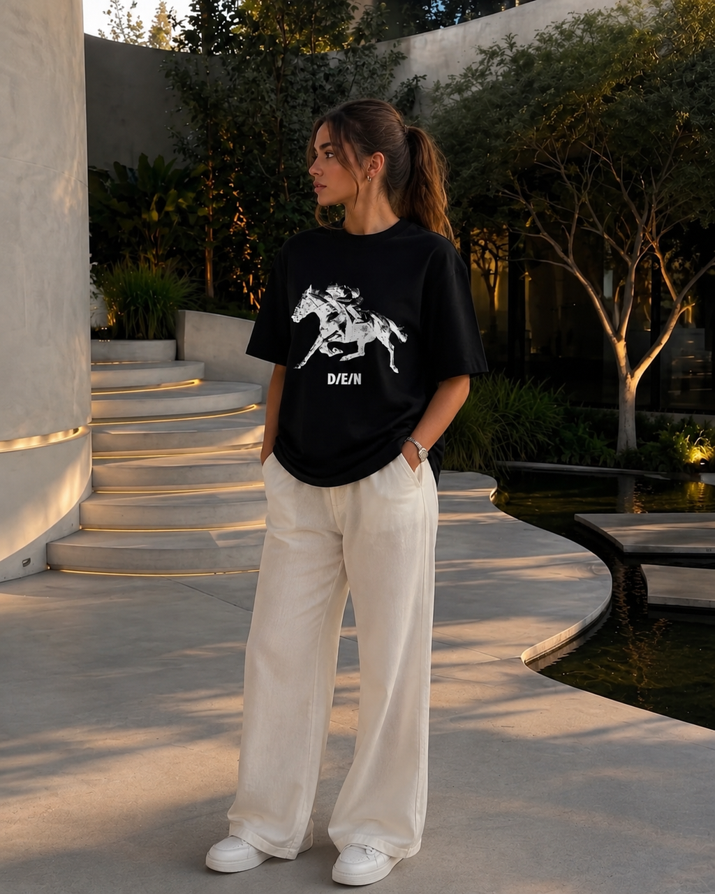 DEN "Equestrian" Heavyweight Tee