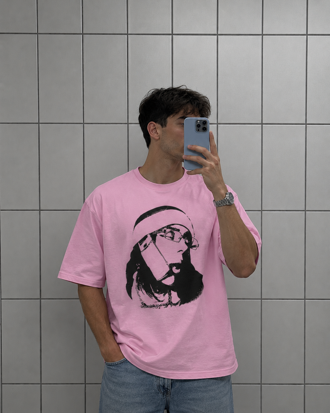 DEN "Hype Portrait" Oversized Tee