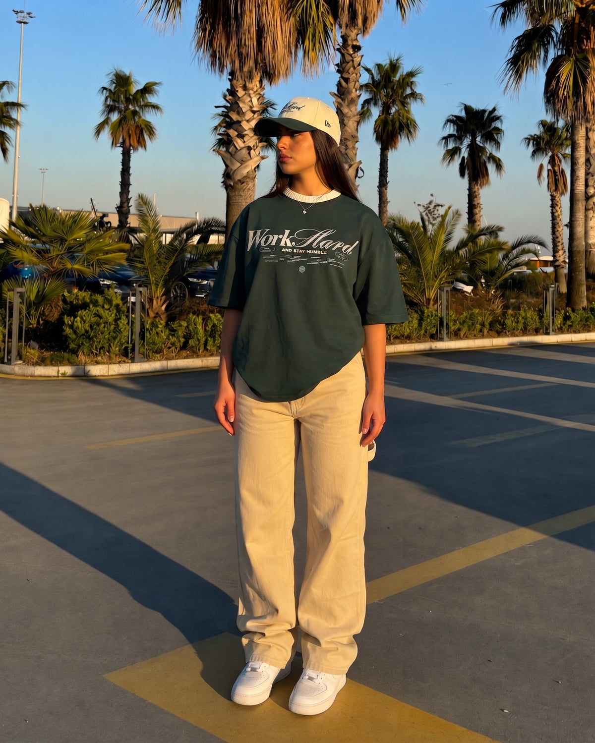 Work Hard "Sunrise" Graphic Tee